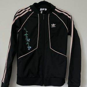 ADIDAS ZIP UP JACKET - black